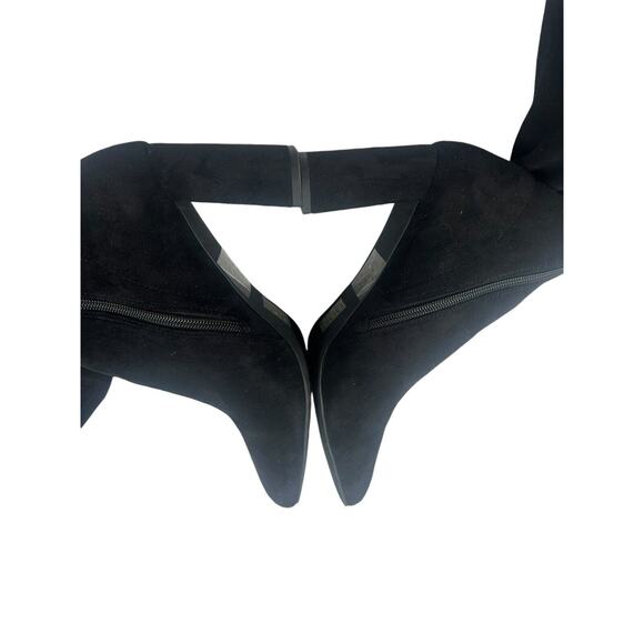 Jeffrey Campbell Parisah BLACK Over The Knee Sock Boots Suede 8.5 US NEW - Picture 9 of 14